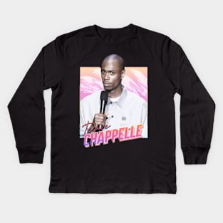 Dave Chappelle Kids Long Sleeve T-Shirt